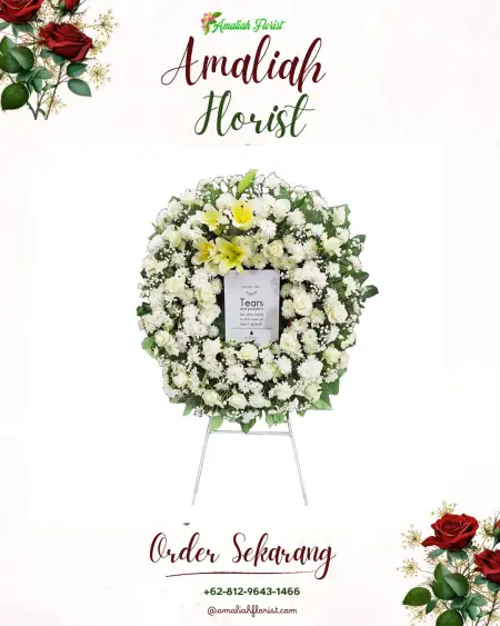 Krans Bunga Duka Kedak